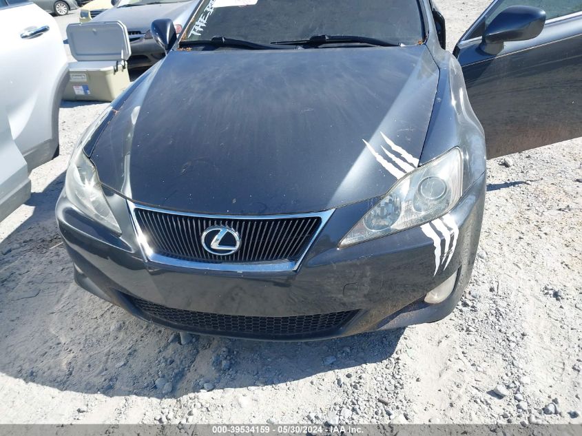 2008 Lexus Is 250 VIN: JTHBK262185062060 Lot: 39534159