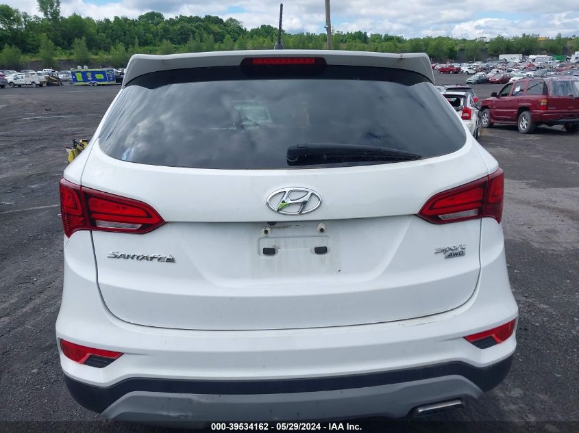 2018 Hyundai Santa Fe Sport 2.4L VIN: 5NMZTDLB9JH083500 Lot: 39534162