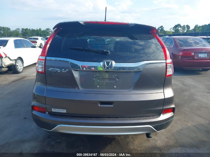 2016 Honda Cr-V Ex VIN: 2HKRM3H59GH504766 Lot: 39534167