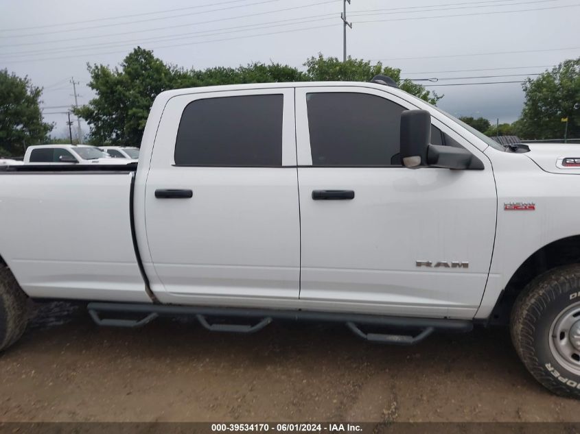 2022 Ram 2500 Tradesman VIN: 3C6UR5HJ6NG273066 Lot: 39534170