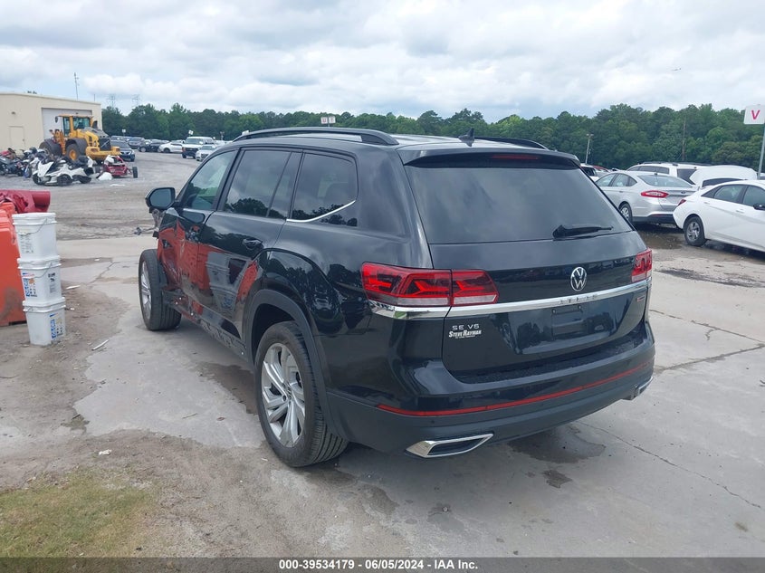 VIN 1V2HR2CA7MC590872 2021 VOLKSWAGEN ATLAS 3.6L V6 SE W/TECHNOLOGY