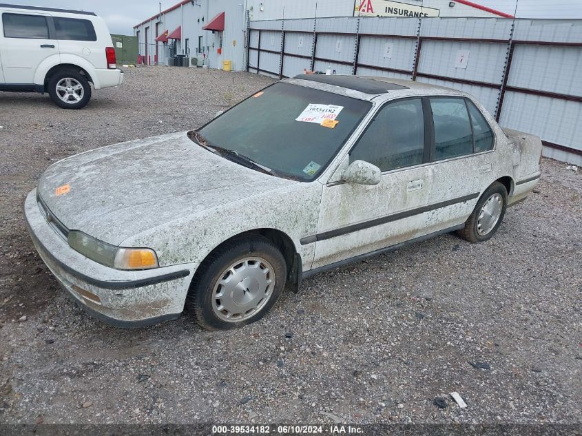 1992 Honda Accord Ex VIN: 1HGCB7679NA103778 Lot: 39534182