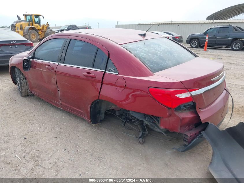 2013 Chrysler 200 Touring VIN: 1C3CCBBB6DN601022 Lot: 39534186