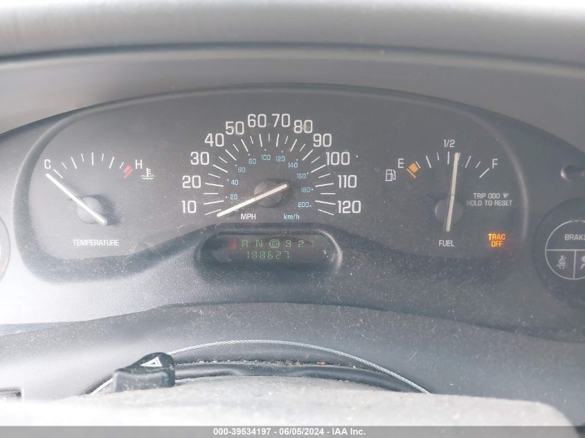 2002 Buick Century Custom VIN: 2G4WS52J221100823 Lot: 39534197