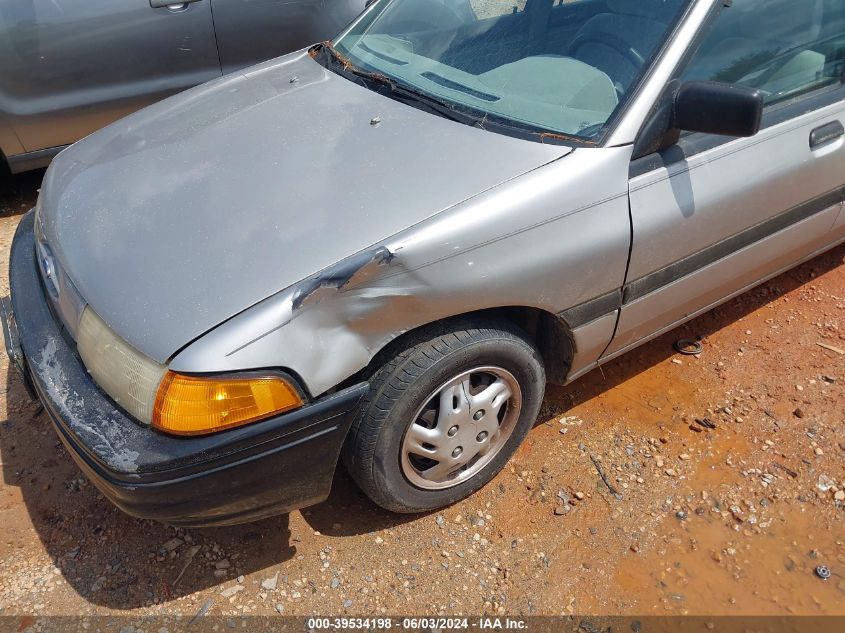 1991 Ford Escort Lx VIN: 1FAPP14J9MW143069 Lot: 39534198