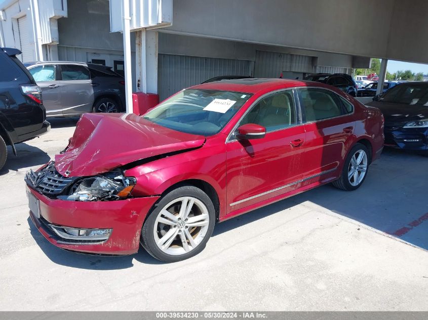 2015 Volkswagen Passat Sel VIN: 1VWCT7A34FC048790 Lot: 39534230