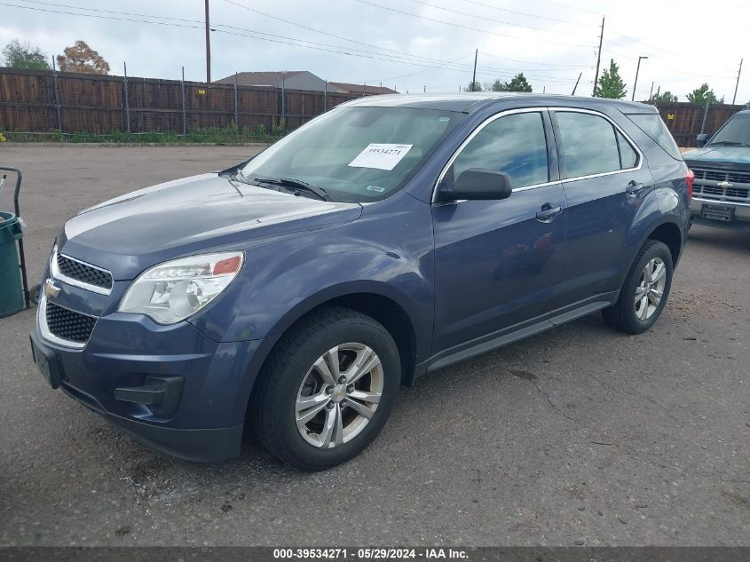 2013 Chevrolet Equinox Ls VIN: 2GNFLCEK3D6186358 Lot: 39534271