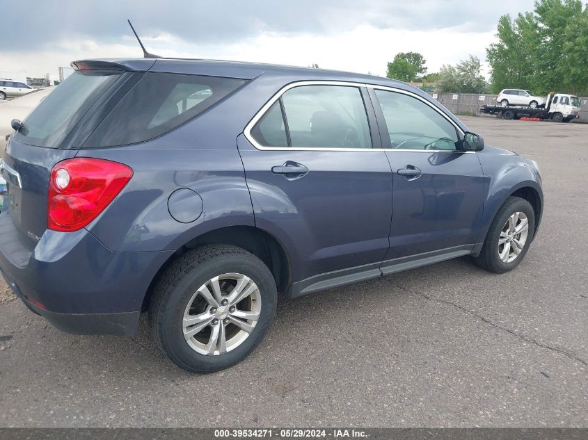 2013 Chevrolet Equinox Ls VIN: 2GNFLCEK3D6186358 Lot: 39534271