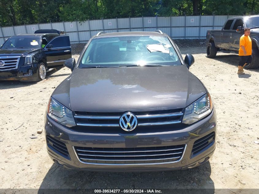 2012 Volkswagen Touareg Vr6 Executive/Vr6 Lux/Vr6 Sport VIN: WVGFF9BP1CD003425 Lot: 39534277