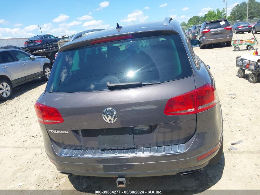 2012 Volkswagen Touareg Vr6 Executive/Vr6 Lux/Vr6 Sport VIN: WVGFF9BP1CD003425 Lot: 39534277