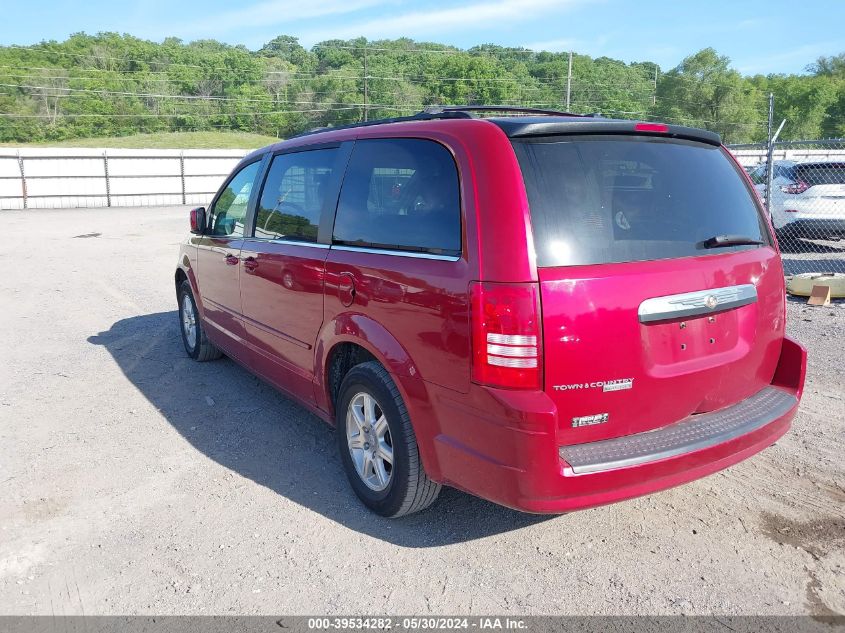 2008 Chrysler Town & Country Touring VIN: 2A8HR54P78R804285 Lot: 39534282