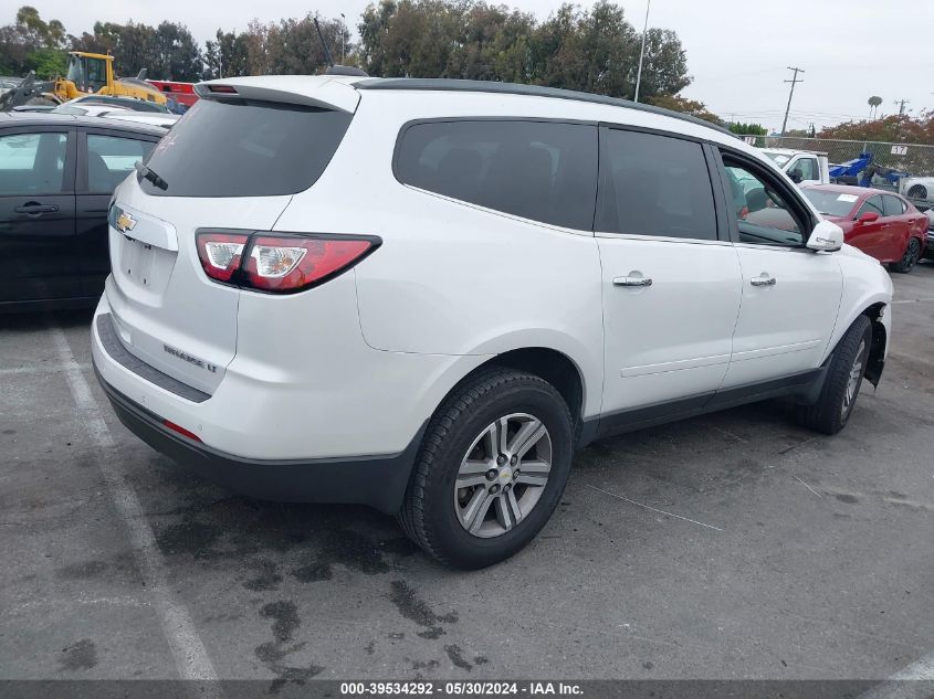 2016 Chevrolet Traverse 2Lt VIN: 1GNKRHKD3GJ142156 Lot: 39534292