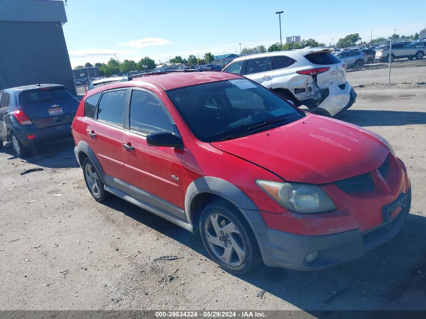 2004 Pontiac Vibe VIN: 5Y2SL62874Z413038 Lot: 39534324