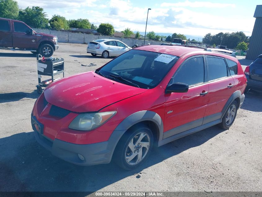 2004 Pontiac Vibe VIN: 5Y2SL62874Z413038 Lot: 39534324