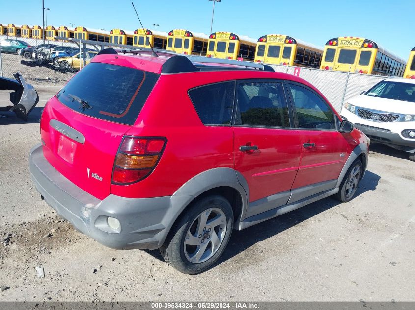 2004 Pontiac Vibe VIN: 5Y2SL62874Z413038 Lot: 39534324