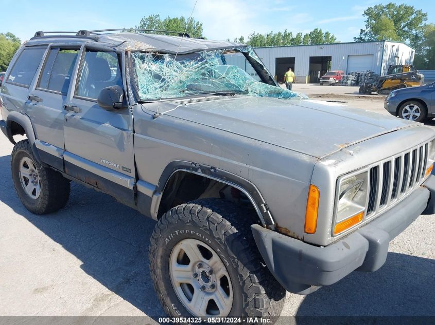 2001 Jeep Cherokee Limited/Sport VIN: 1J4FF58S61L625749 Lot: 39534325