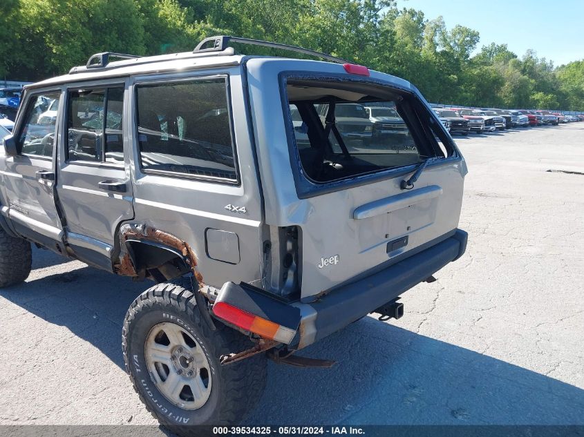 2001 Jeep Cherokee Limited/Sport VIN: 1J4FF58S61L625749 Lot: 39534325