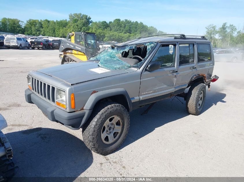 2001 Jeep Cherokee Limited/Sport VIN: 1J4FF58S61L625749 Lot: 39534325