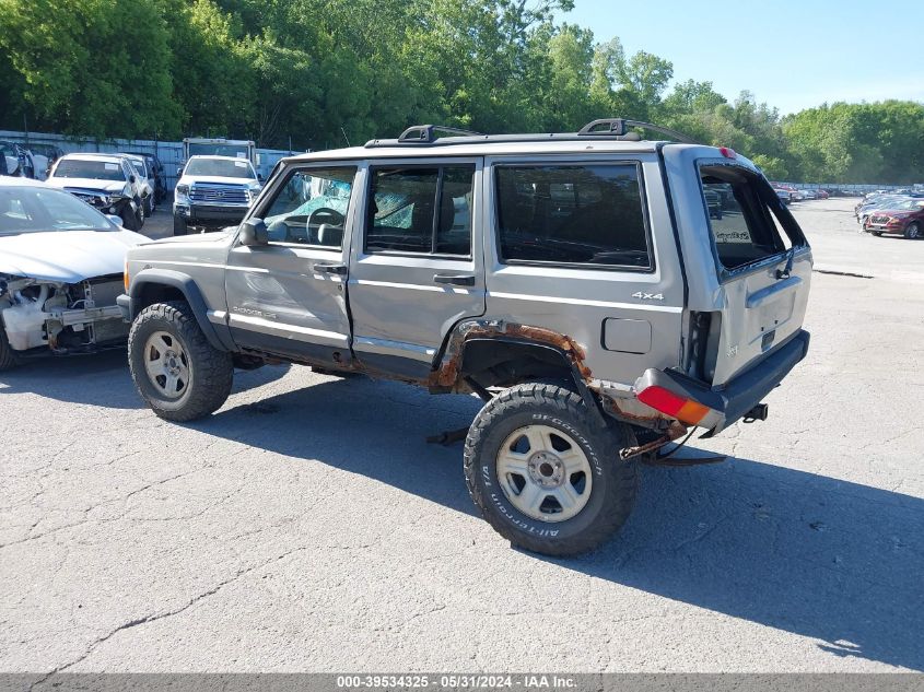 2001 Jeep Cherokee Limited/Sport VIN: 1J4FF58S61L625749 Lot: 39534325