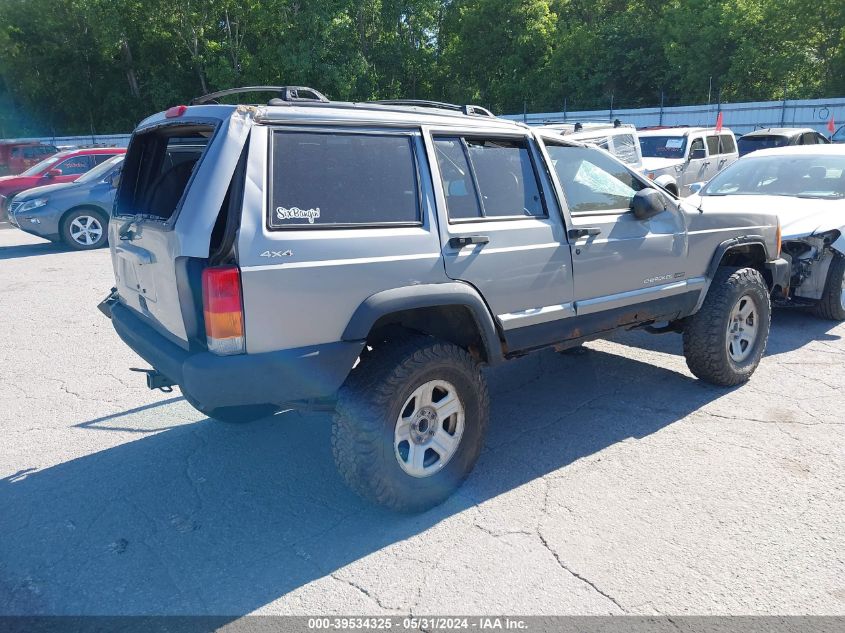 2001 Jeep Cherokee Limited/Sport VIN: 1J4FF58S61L625749 Lot: 39534325