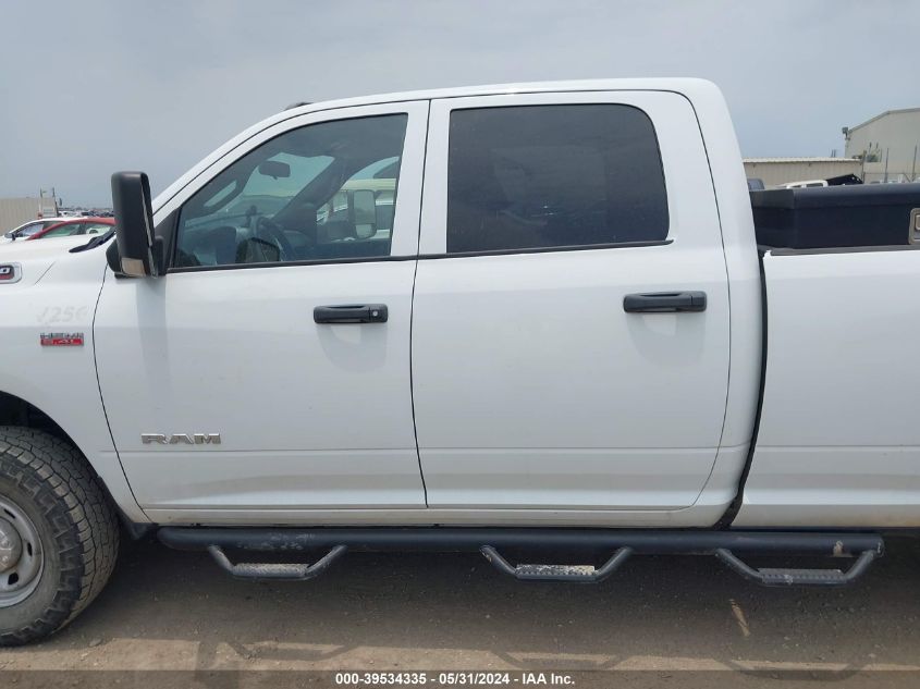 2022 Ram 2500 Tradesman 4X4 8' Box VIN: 3C6UR5HJ1NG273072 Lot: 39534335