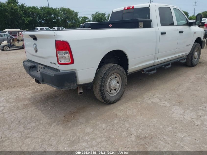 2022 Ram 2500 Tradesman 4X4 8' Box VIN: 3C6UR5HJ1NG273072 Lot: 39534335