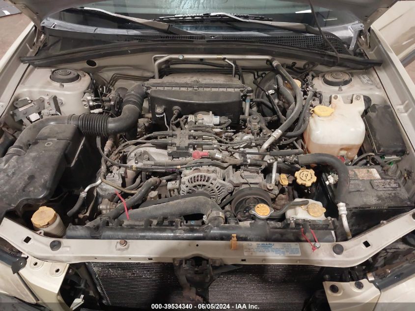 2004 Subaru Forester 2.5X VIN: JF1SG63664H712856 Lot: 39534340