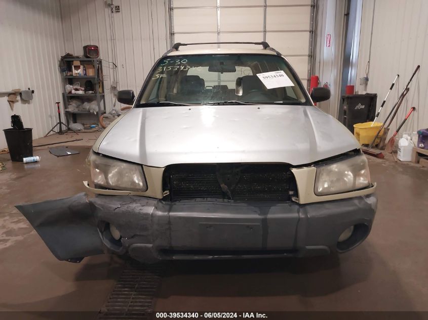2004 Subaru Forester 2.5X VIN: JF1SG63664H712856 Lot: 39534340