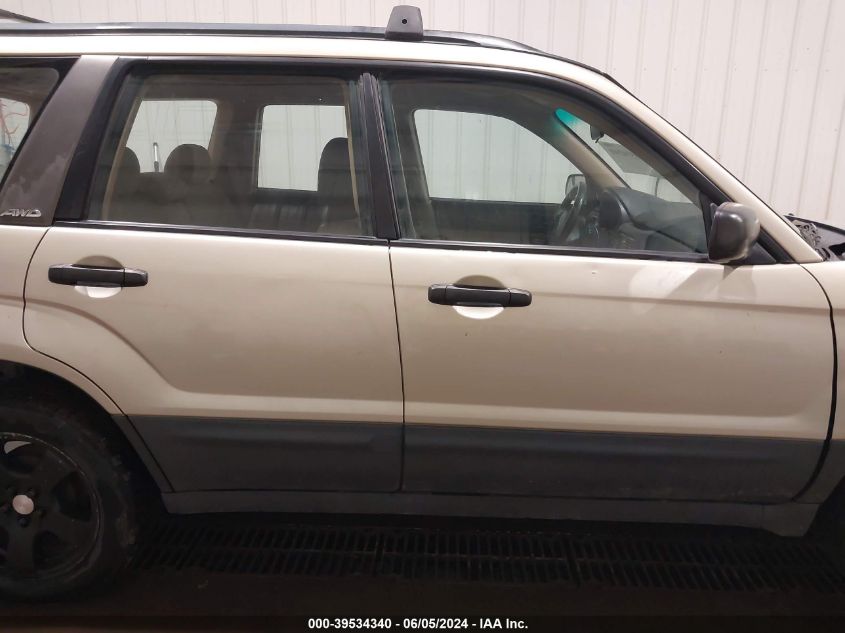 2004 Subaru Forester 2.5X VIN: JF1SG63664H712856 Lot: 39534340