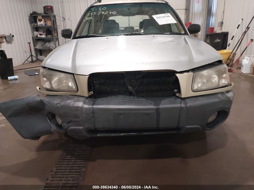 2004 Subaru Forester 2.5X VIN: JF1SG63664H712856 Lot: 39534340