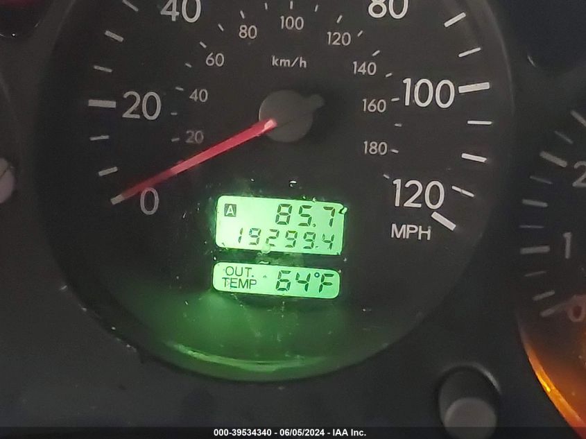 2004 Subaru Forester 2.5X VIN: JF1SG63664H712856 Lot: 39534340