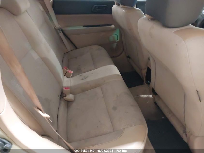 2004 Subaru Forester 2.5X VIN: JF1SG63664H712856 Lot: 39534340