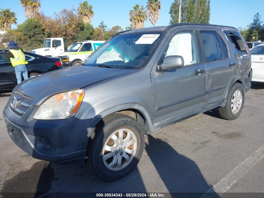 2005 Honda Cr-V Ex VIN: JHLRD78875C021306 Lot: 39534343