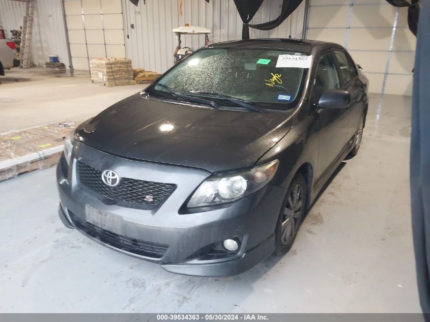 2009 Toyota Corolla S/Le/Xle VIN: 1NXBU40E49Z025727 Lot: 39534363