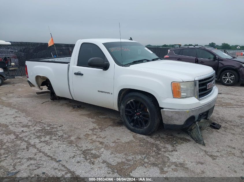 2008 GMC Sierra 1500 Work Truck VIN: 1GTEC14C78Z301041 Lot: 39534366