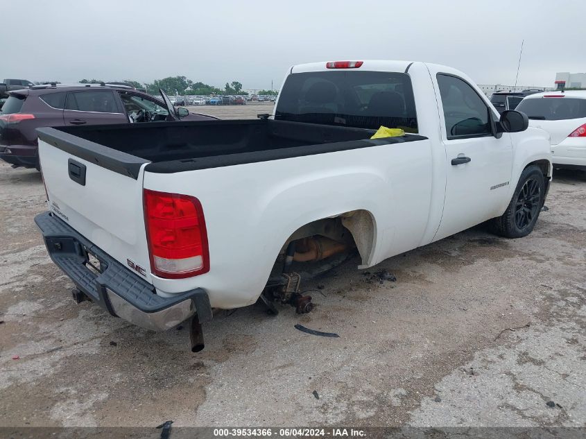 2008 GMC Sierra 1500 Work Truck VIN: 1GTEC14C78Z301041 Lot: 39534366