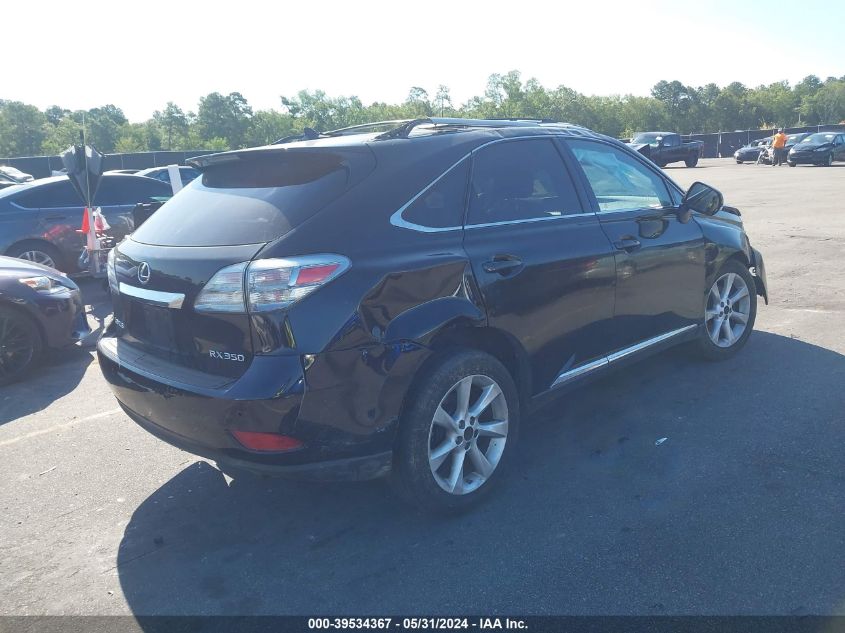 2010 Lexus Rx 350 350 VIN: JTJZK1BA1A2002307 Lot: 39534367