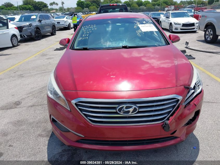 2016 HYUNDAI SONATA SE - 5NPE24AF6GH407134