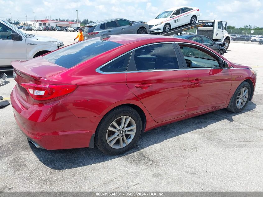 2016 HYUNDAI SONATA SE - 5NPE24AF6GH407134