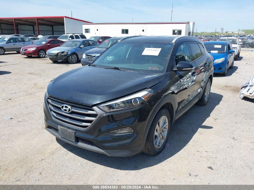2016 Hyundai Tucson Eco VIN: KM8J3CA28GU129373 Lot: 39534383