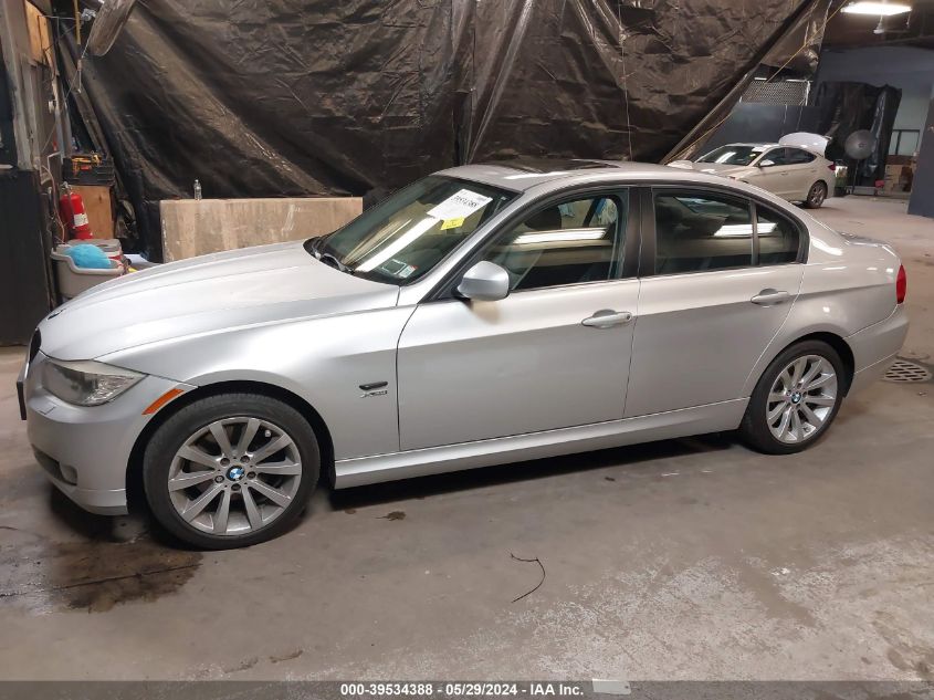 2011 BMW 328I xDrive VIN: WBAPK5G53BNN80032 Lot: 39534388