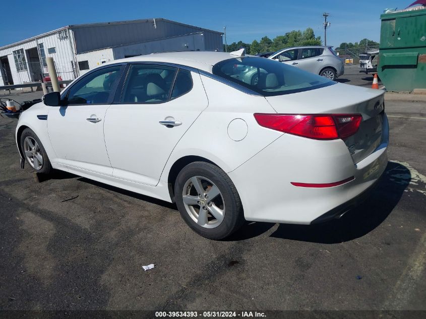 2014 KIA OPTIMA LX - 5XXGM4A74EG308848