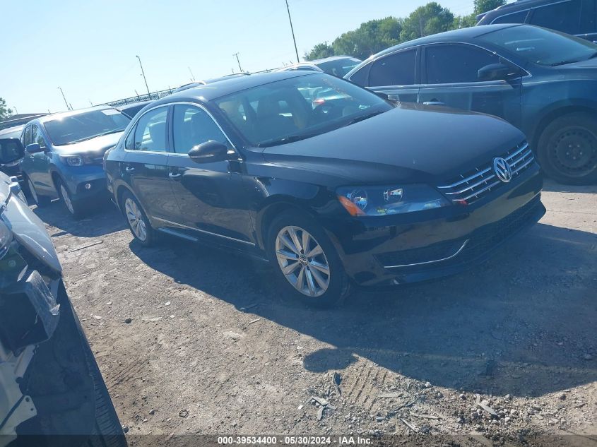 2012 Volkswagen Passat 2.5L Sel VIN: 1VWCH7A34CC036765 Lot: 39534400