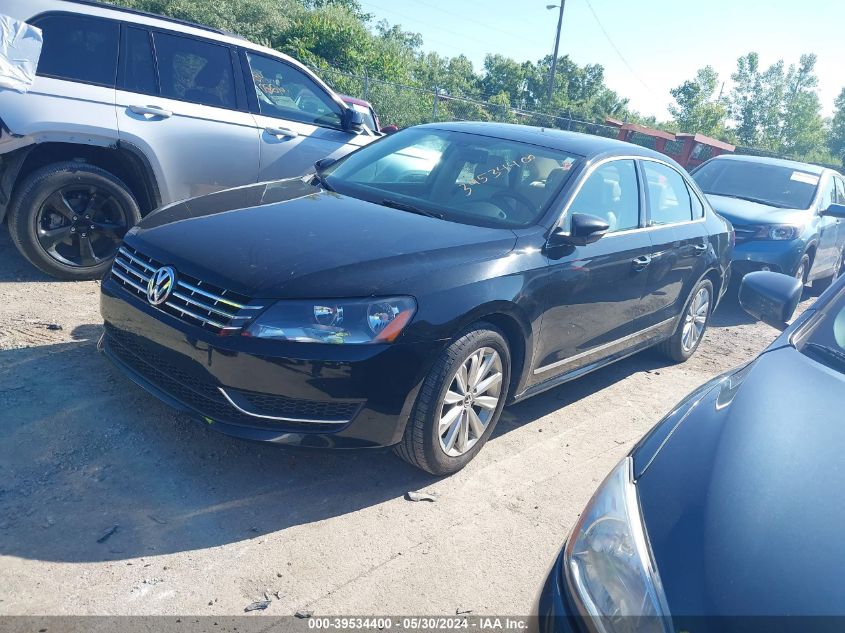 2012 Volkswagen Passat 2.5L Sel VIN: 1VWCH7A34CC036765 Lot: 39534400