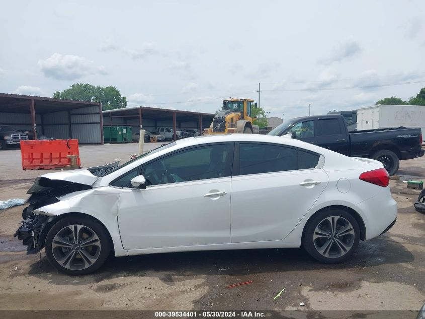2016 KIA FORTE EX - KNAFZ4A88G5445494