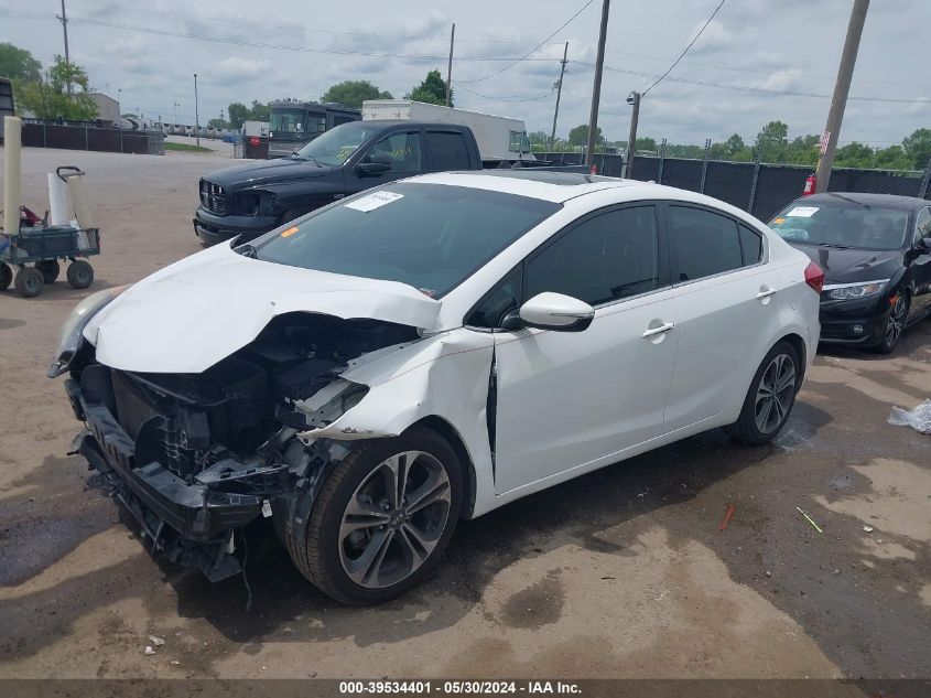 2016 KIA FORTE EX - KNAFZ4A88G5445494