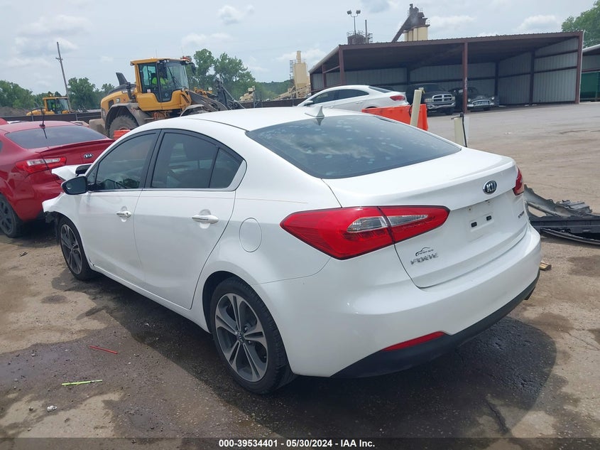 2016 KIA FORTE EX - KNAFZ4A88G5445494