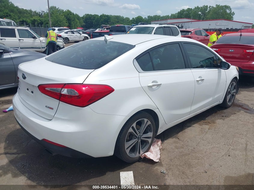 2016 KIA FORTE EX - KNAFZ4A88G5445494
