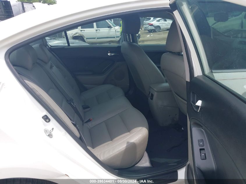 2016 KIA FORTE EX - KNAFZ4A88G5445494