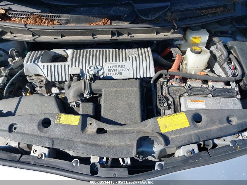 2011 Toyota Prius Three VIN: JTDKN3DU1B0290132 Lot: 39534413